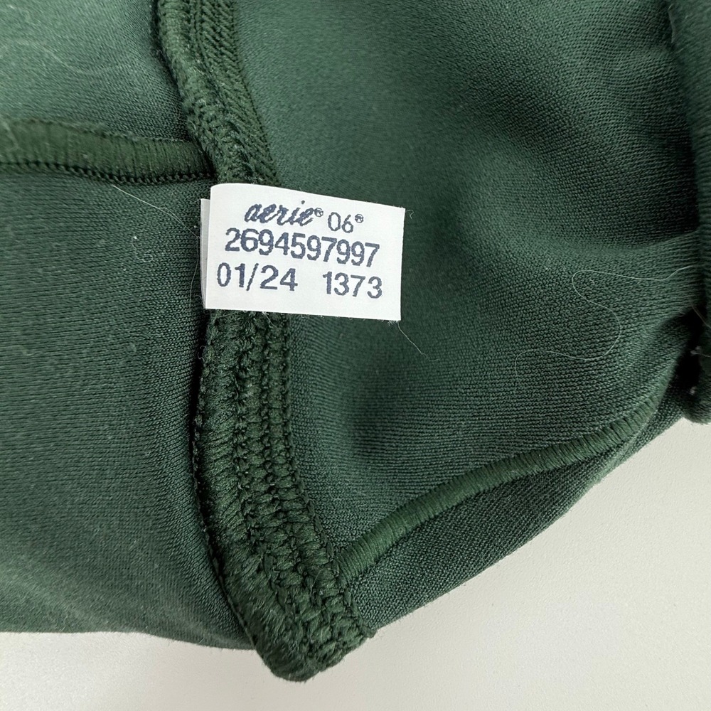 OFFLINE by Aerie Real Me Skort Womens Medium Green Excellent Ruffle Athletic - Picture 4 of 4